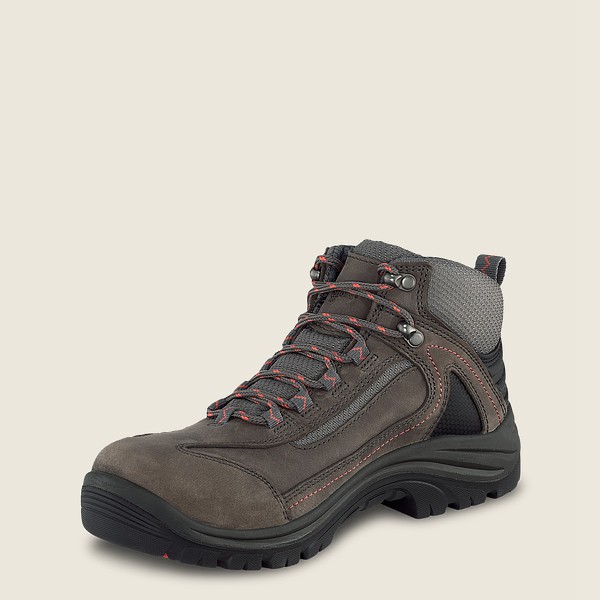 Red Wing Hiking Bot Bayan - Trades - 5-Inch Waterproof Safety Toe - Koyu Gri - 09IXDRQZW